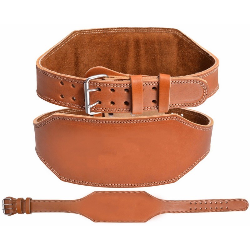 Leather Weight Lifting Belts - lw-01003