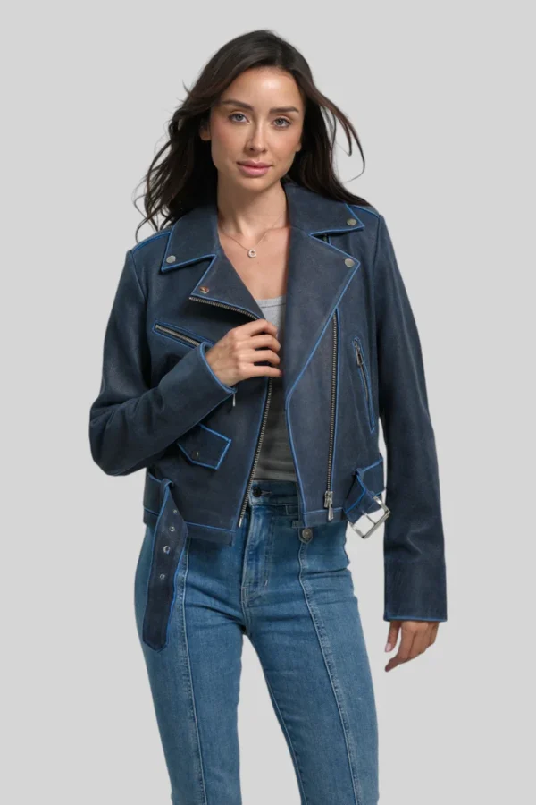 Tiziana Vintage Leather Jacket - Image 9