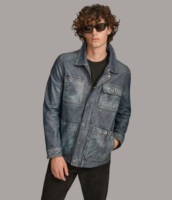 Tate Denim Bomber