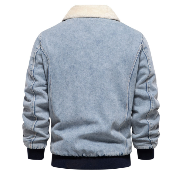 Aule Fleece Denim Jacket - Image 3