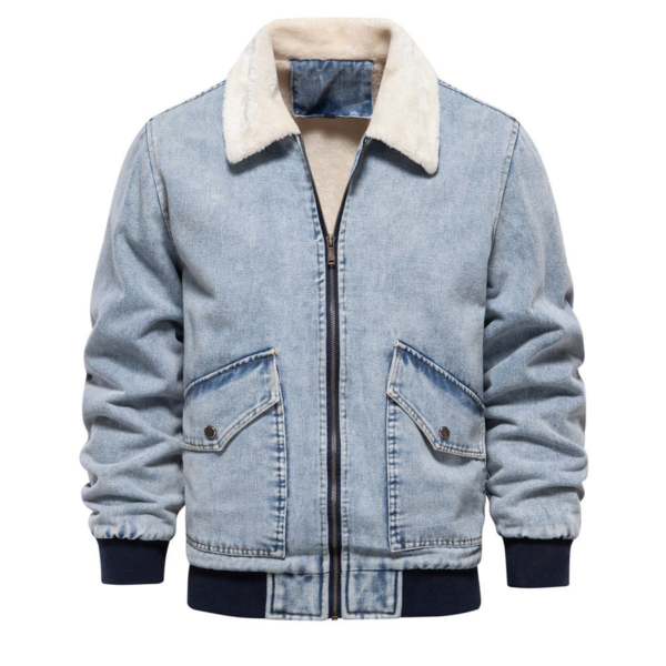 Aule Fleece Denim Jacket